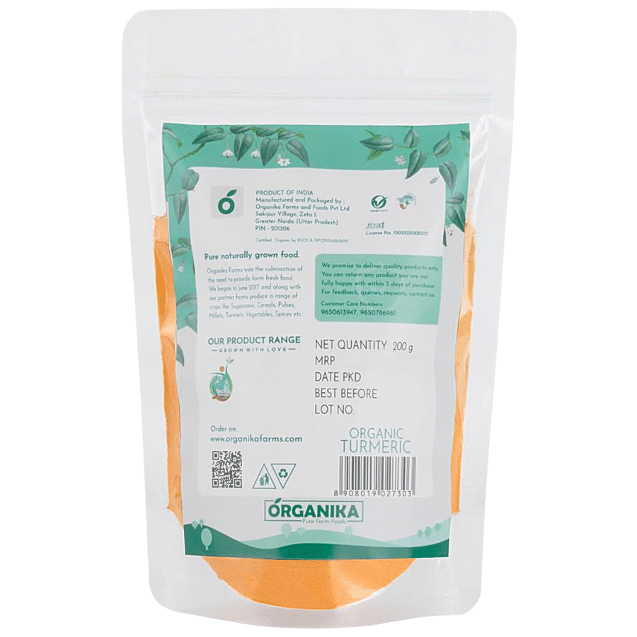 ORGANIKA Turmeric Powder