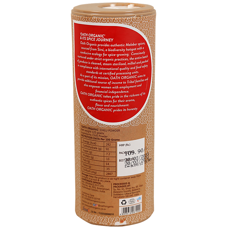 Oath Organic Chilli Powder