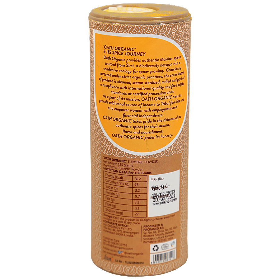 Oath Organic Turmeric Powder