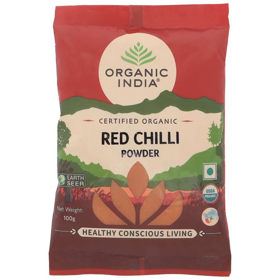 Organic India Red Chilli Powder - Certified Organic