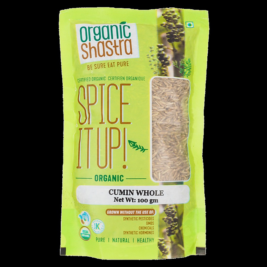 Organic Shastra Cumin/JeeraWhole