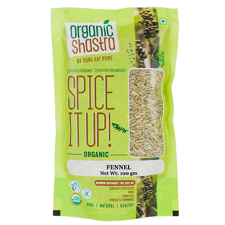 Organic Shastra Fennel/SaunfSeed