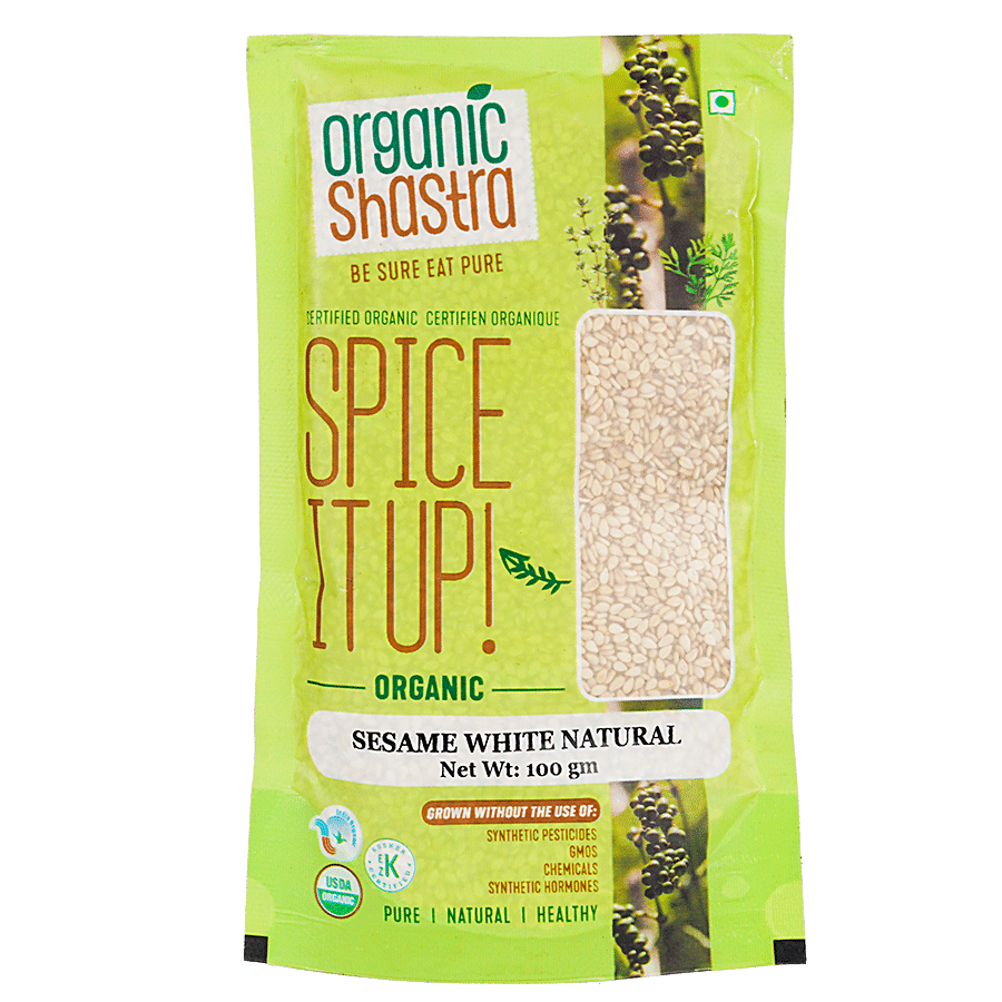 Organic Shastra Sesame/TilWhiteNatural