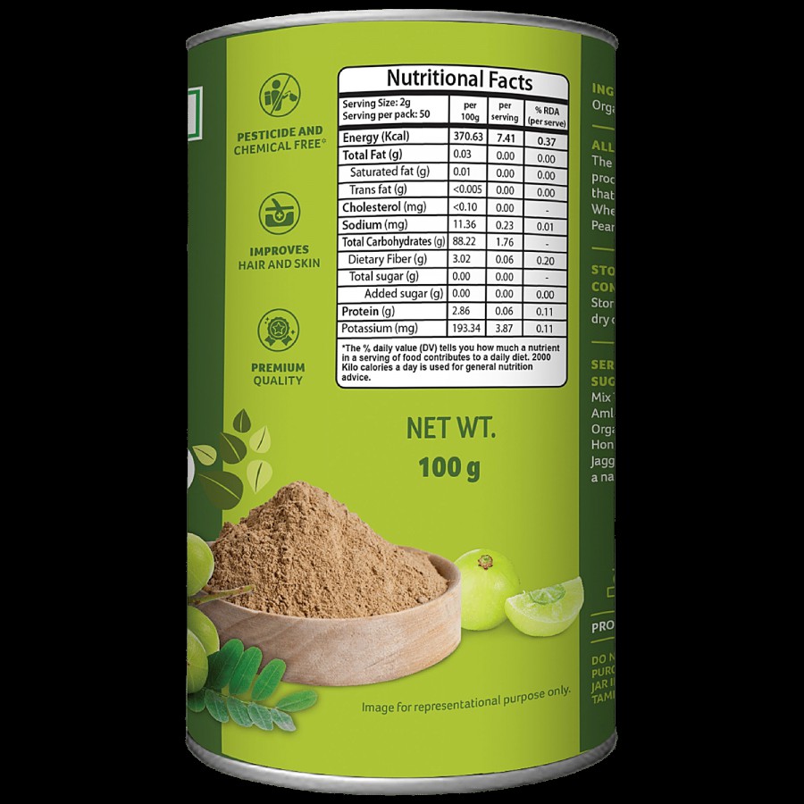 Organic Tattva Amla Powder - Organic