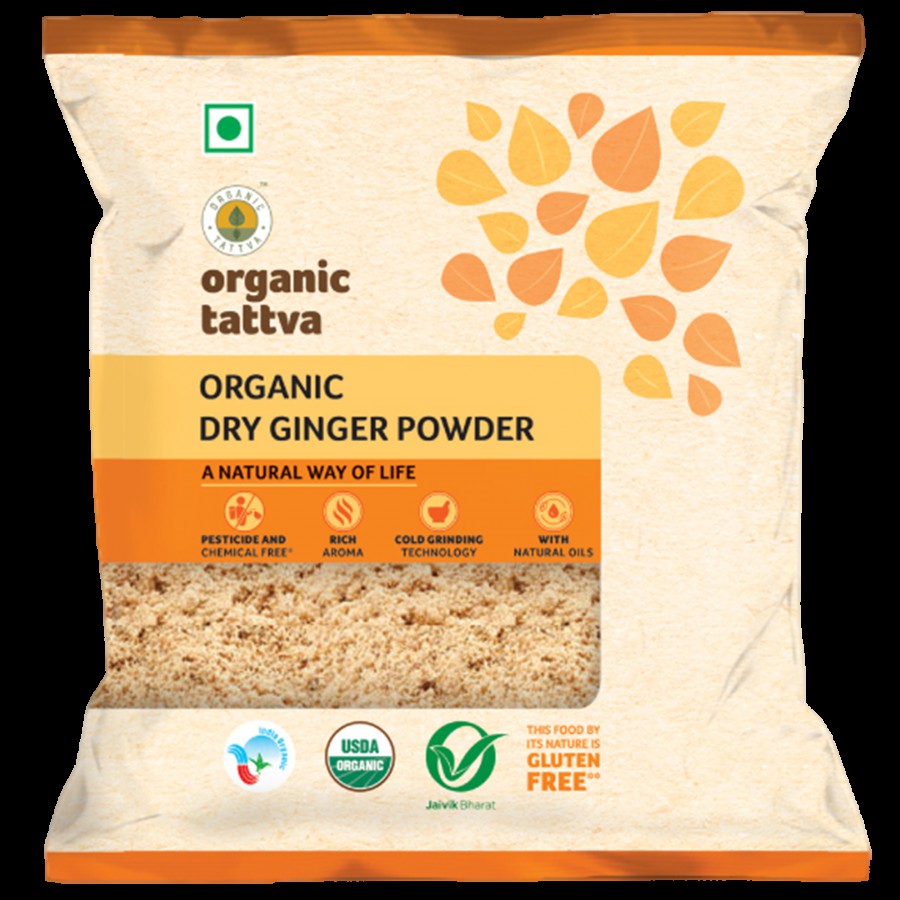 Organic Tattva Dry Ginger Powder - Organic