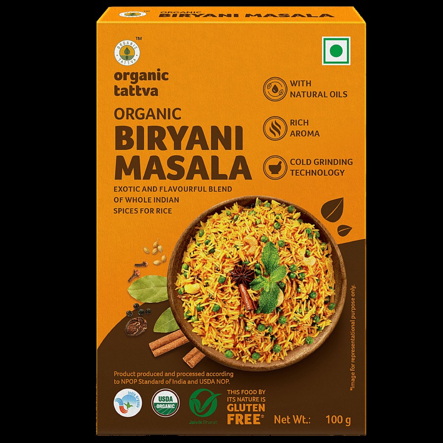 Organic Tattva Organic - Biryani Masala