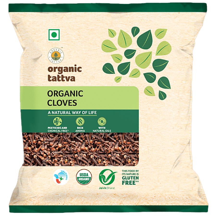 Organic Tattva Organic Cloves/Lavanga - Whole