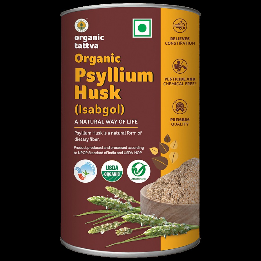 Organic Tattva Organic-PsylliumHusk