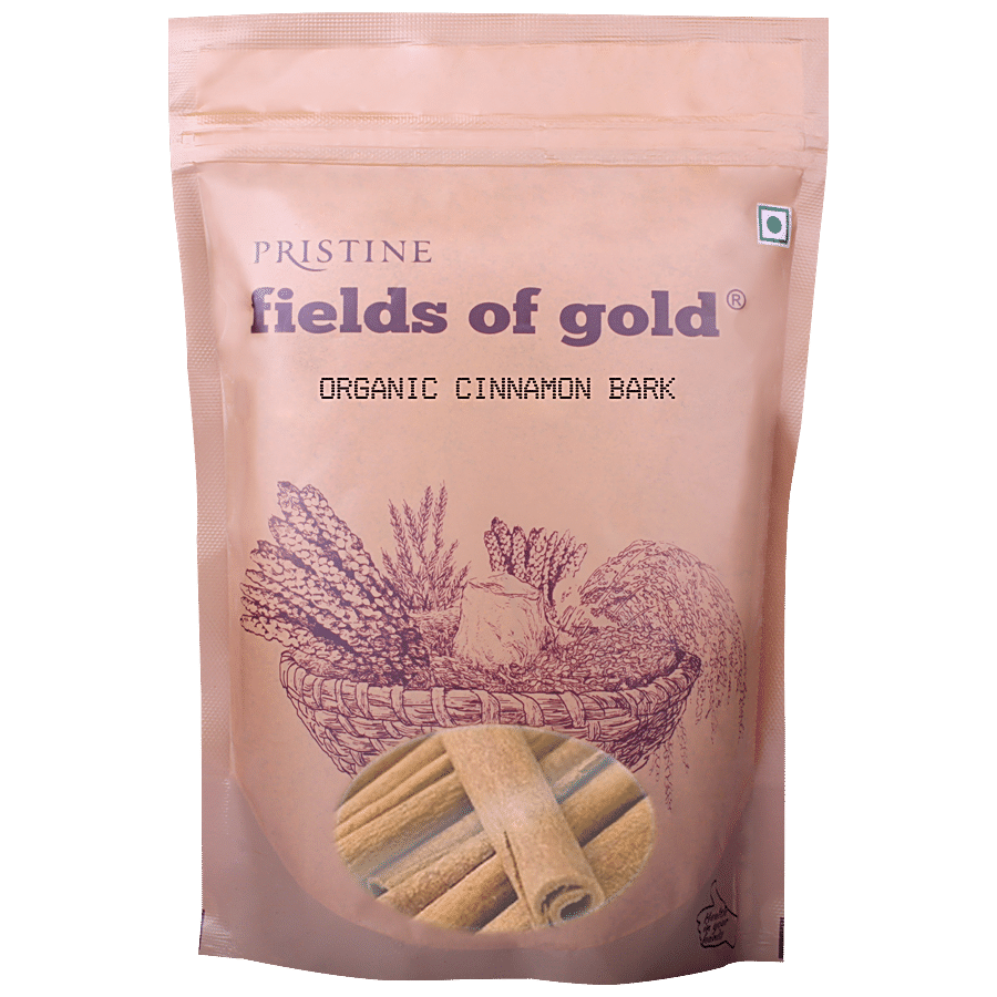 PRISTINE Fields Of Gold Organic Cinnamon Bark