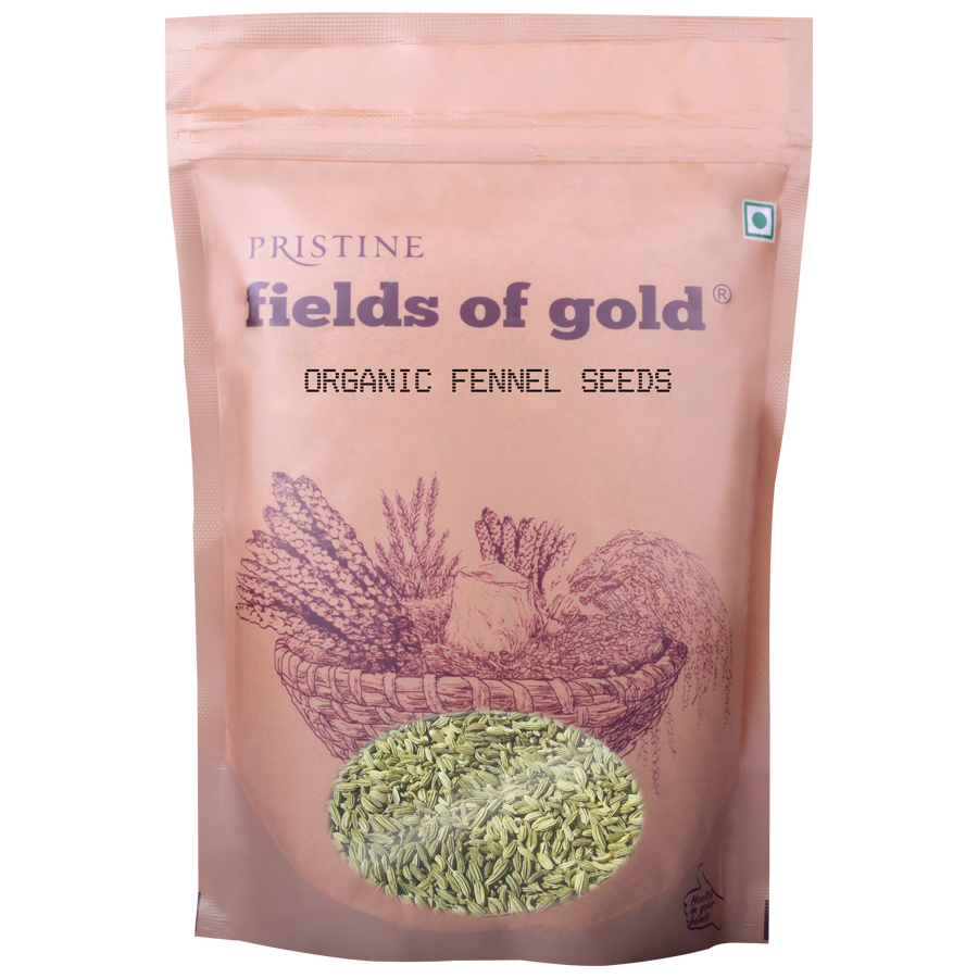 PRISTINE Fields Of Gold Organic Fennel Seeds