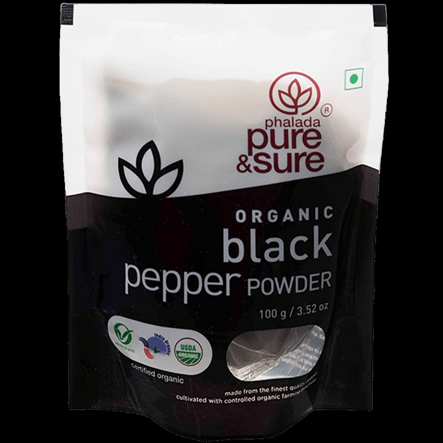 Phalada Pure & Sure Organic-BlackPepperPowder