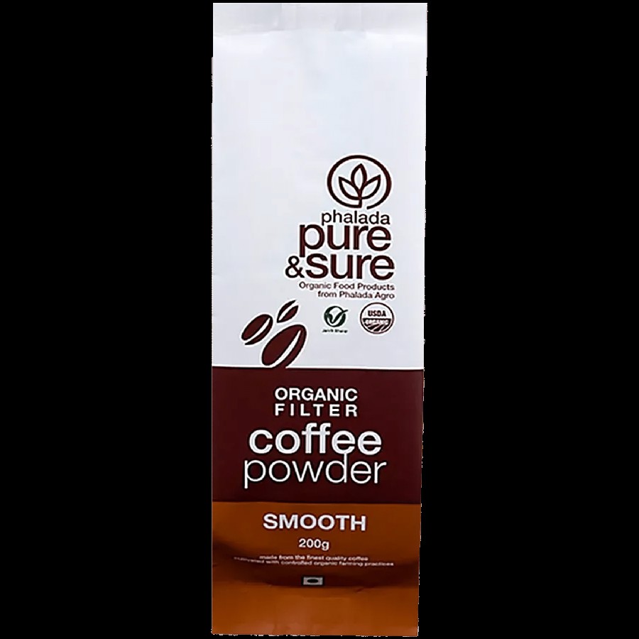 Phalada Pure & Sure Organic - Coffee Powder Smooth