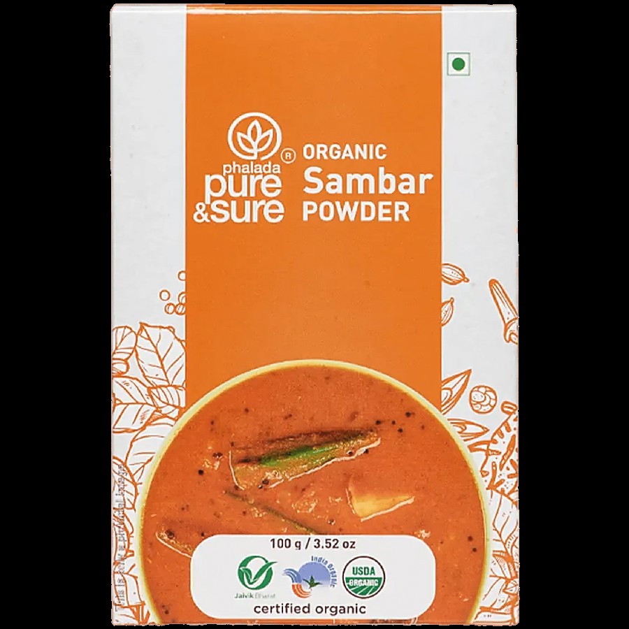 Phalada Pure & Sure Organic - Sambar Powder