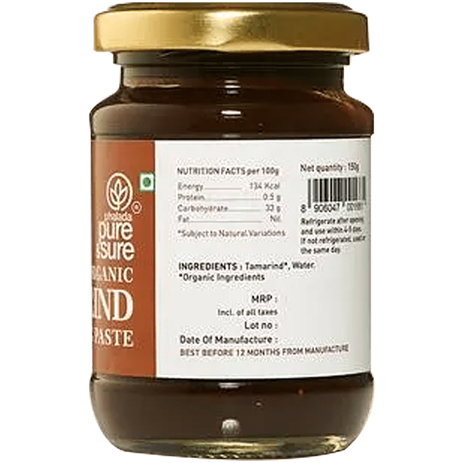 Phalada Pure & Sure Organic Tamarind Paste - Sweet & Tangy