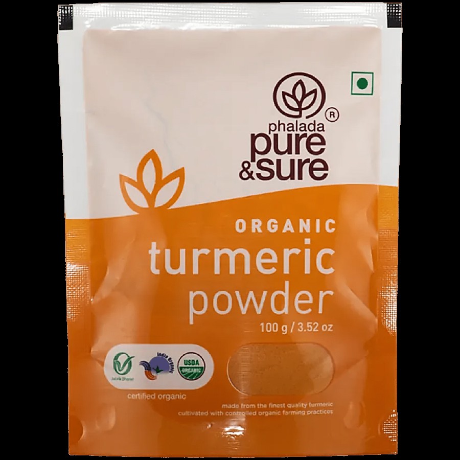 Phalada Pure & Sure Organic - Turmeric Powder