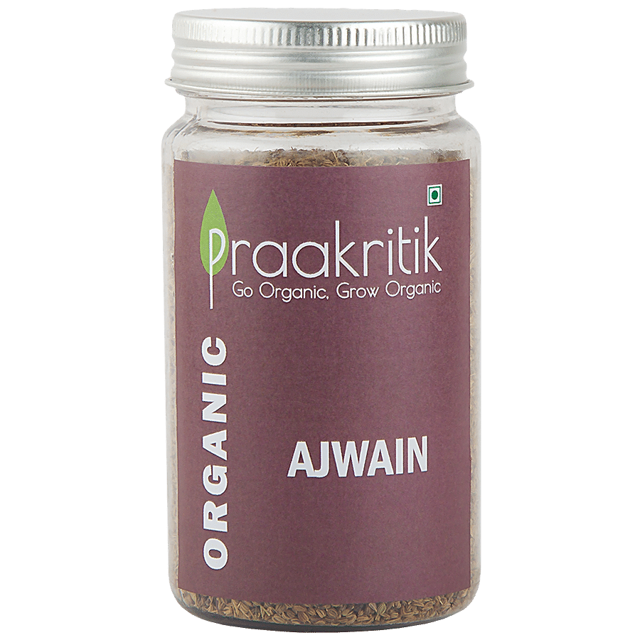 Praakritik Organic Ajwain/Carom Seeds