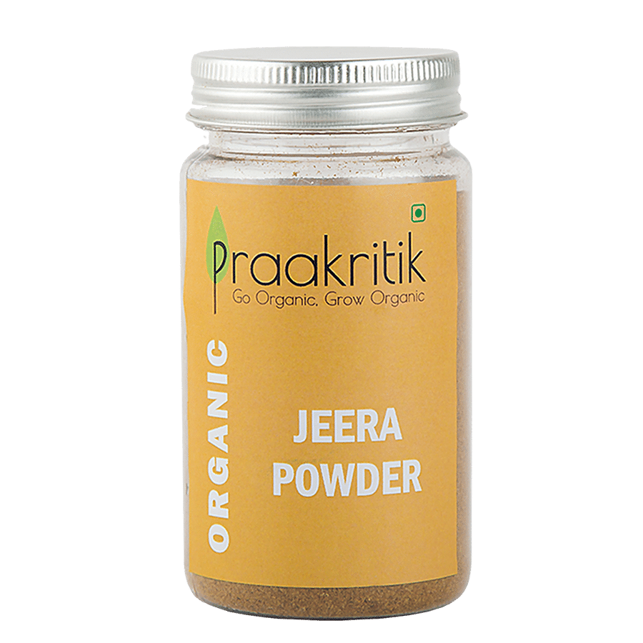 Praakritik Organic Jeera Powder - Rich In Vitamin E & Antioxidants