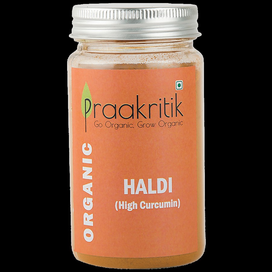 Praakritik Organic Haldi - High Curcumin