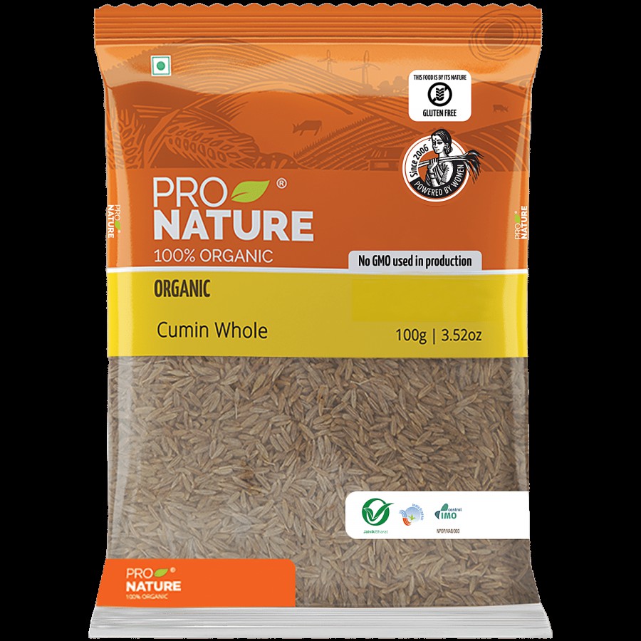 Pro Nature Organic Cumin (Whole)