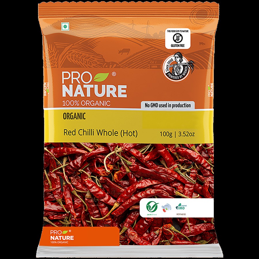 Pro Nature Organic Powder - Red Chilli