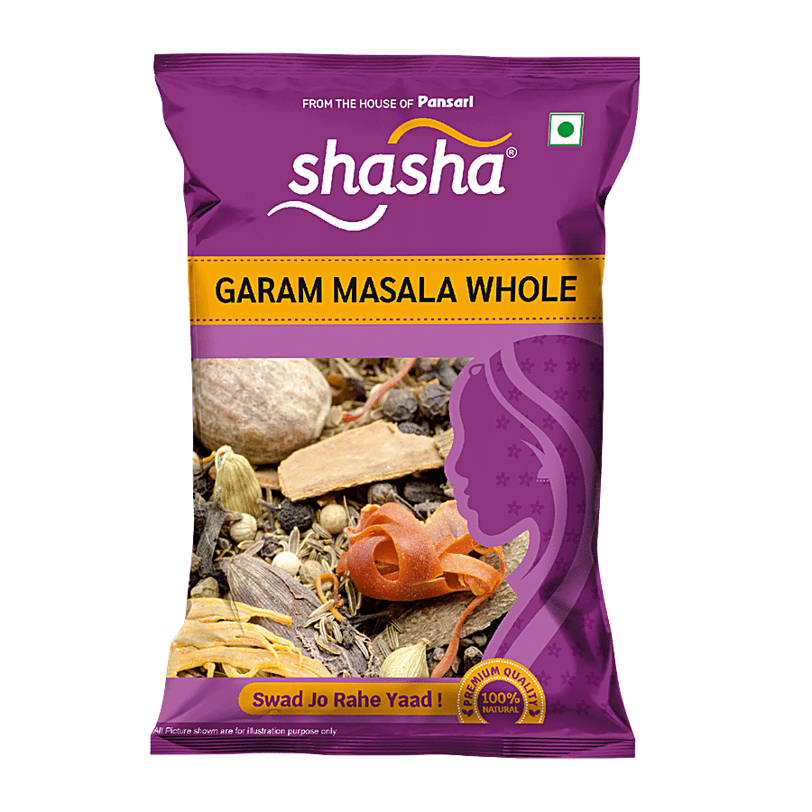 SHASHA Whole Garam Masala - Premium Quality