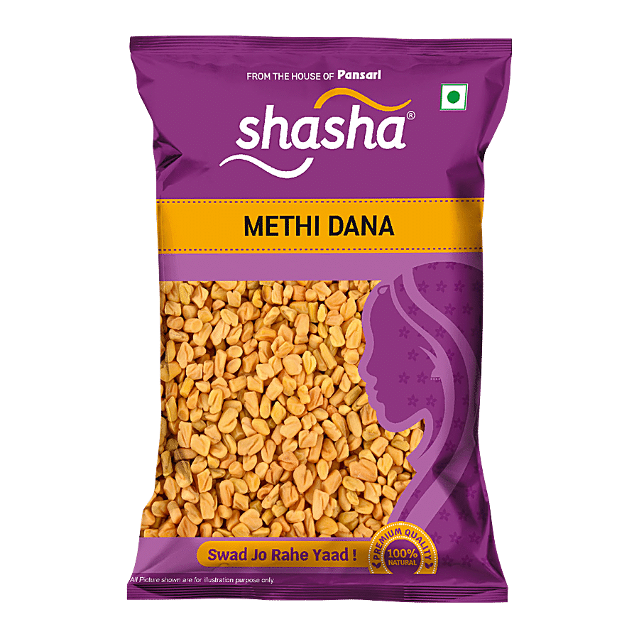 SHASHA Whole Methi Dana -  Premium Quality