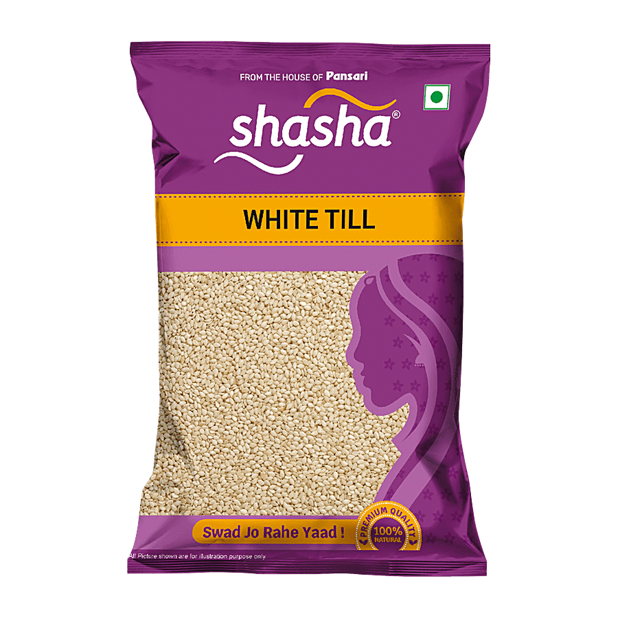 SHASHA Whole White Til - Premium Quality