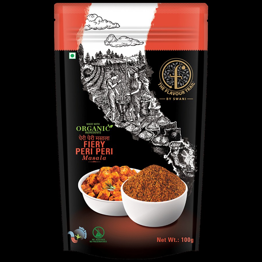 The Flavour Trail by Swani Made with Organic - Fiery Peri Peri Masala