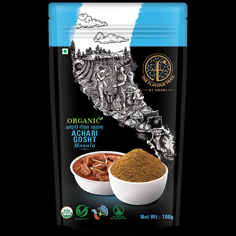 The Flavour Trail by Swani Organic Achari Gosht Masala