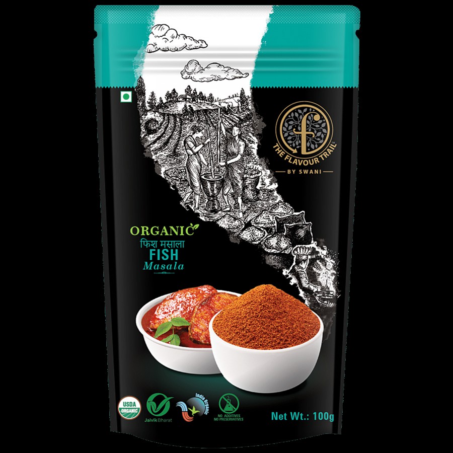 The Flavour Trail by Swani Organic Fish Masala