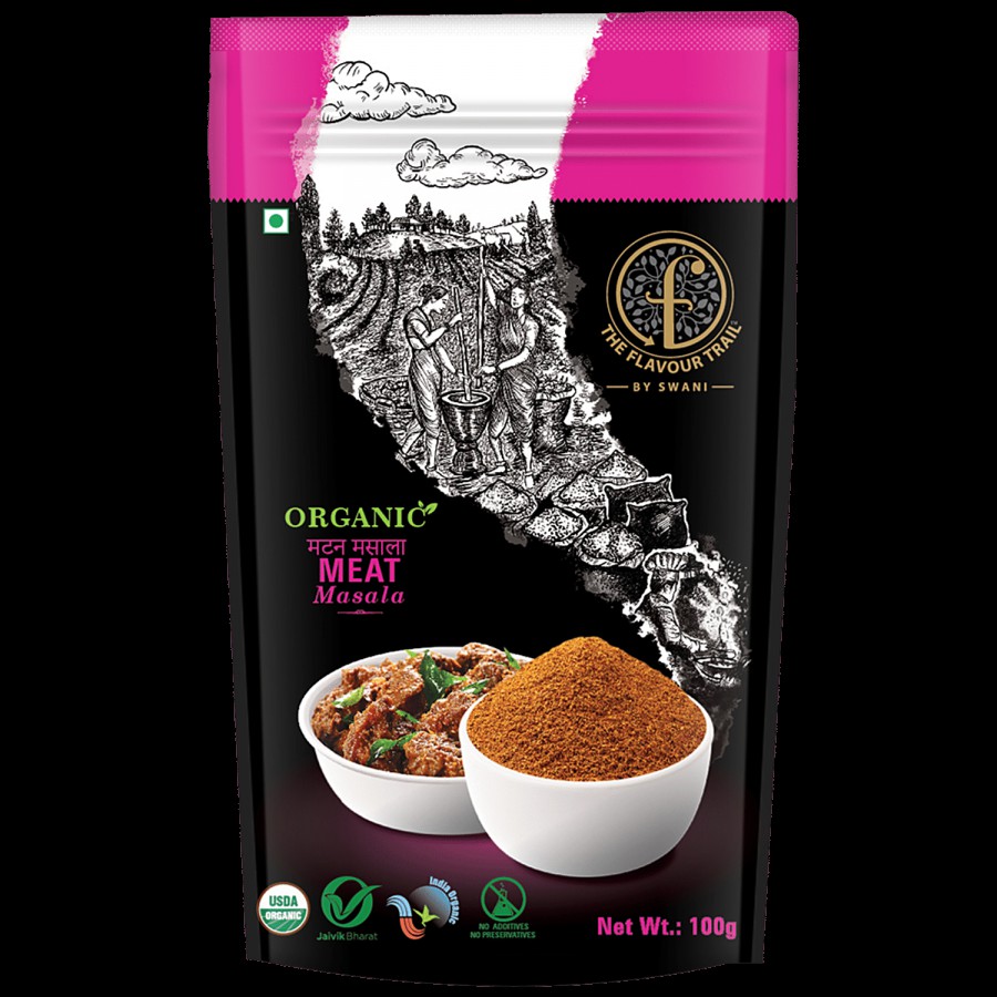 The Flavour Trail by Swani Organic Meat Masala