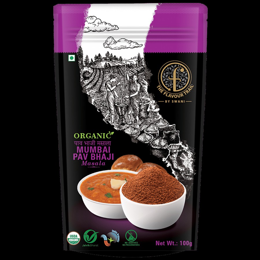 The Flavour Trail by Swani Organic Mumbai Pav Bhaji Masala