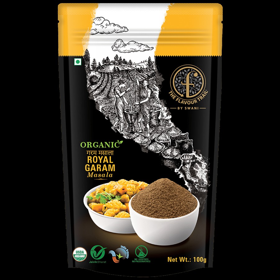 The Flavour Trail by Swani Organic Royal Garam Masala