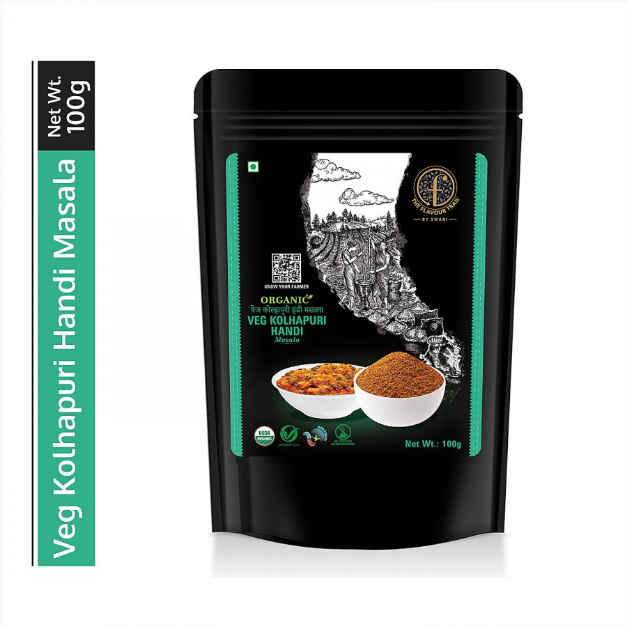 The Flavour Trail by Swani Organic Veg Kolhapuri Handi Masala