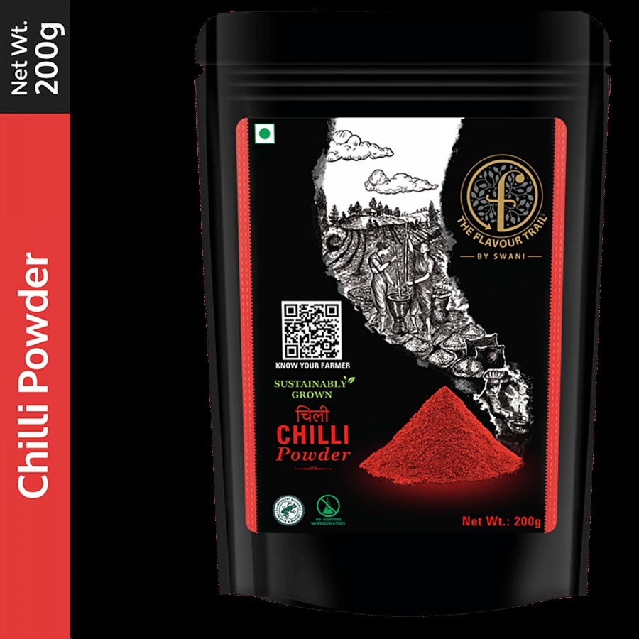 The Flavour Trail by Swani Sustainably grown Chilli Powder