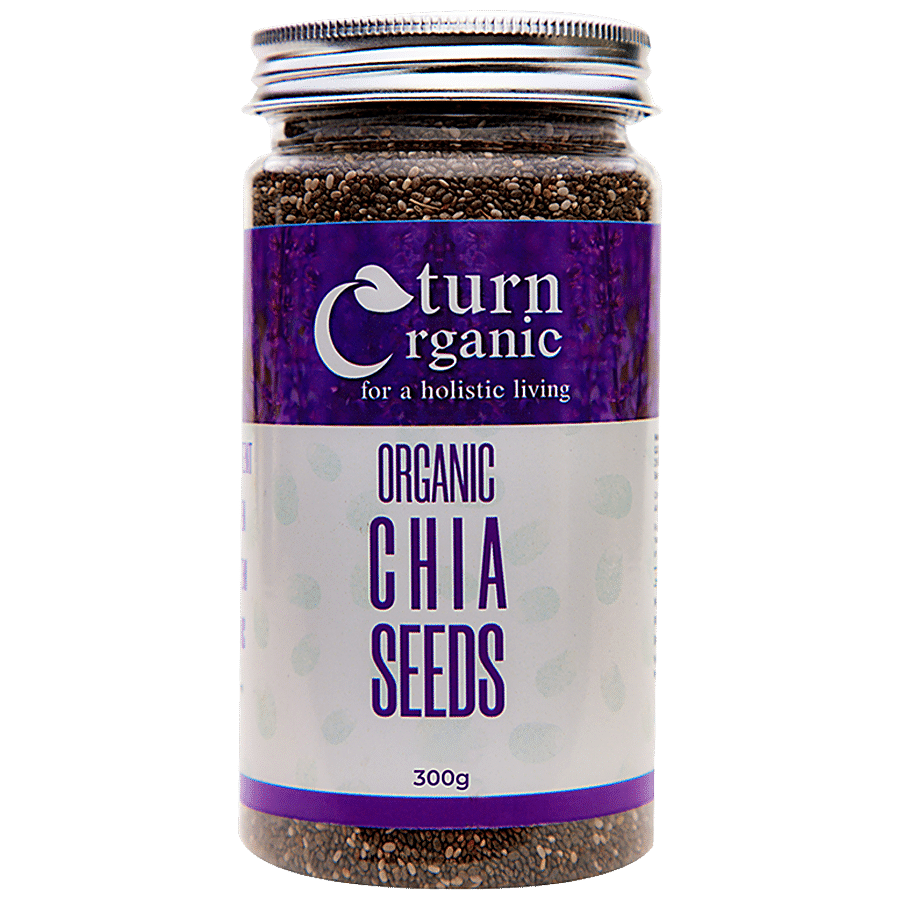 Turn Organic Chia Seds - Loaded With Nutrients