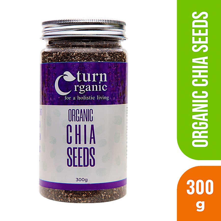 Turn Organic Chia Seds - Loaded With Nutrients