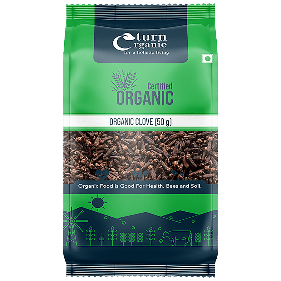 Turn Organic Clove - Loaded With Nutrients