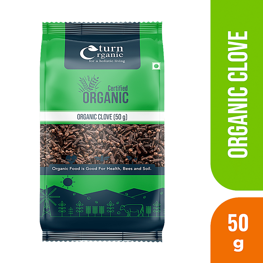 Turn Organic Clove - Loaded With Nutrients