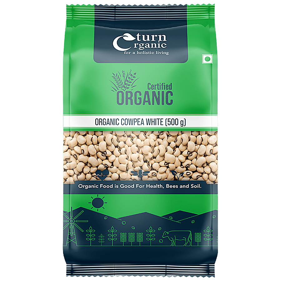 Turn Organic Cowpea - White