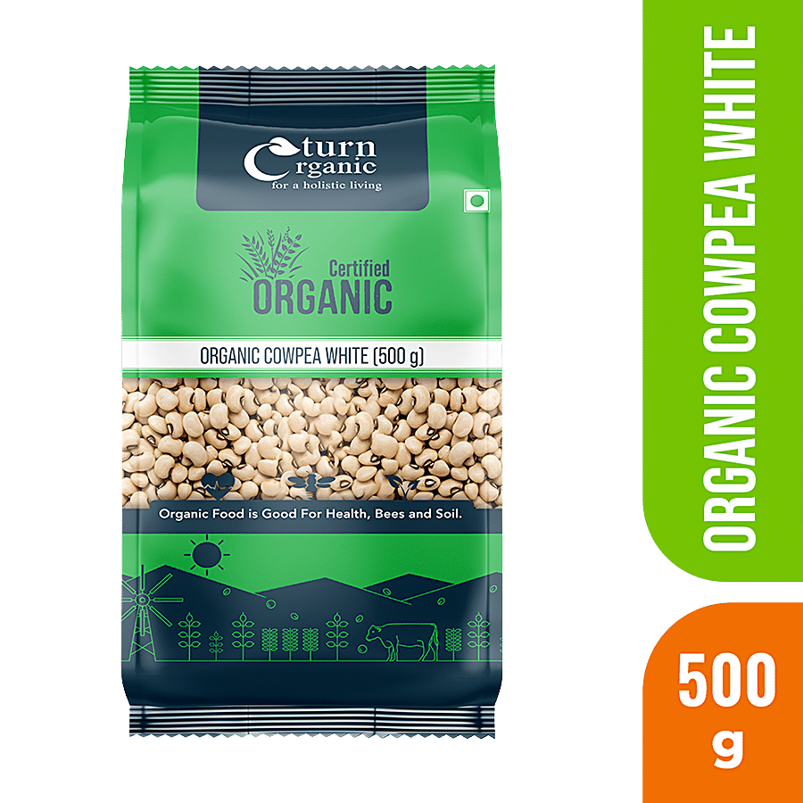 Turn Organic Cowpea - White