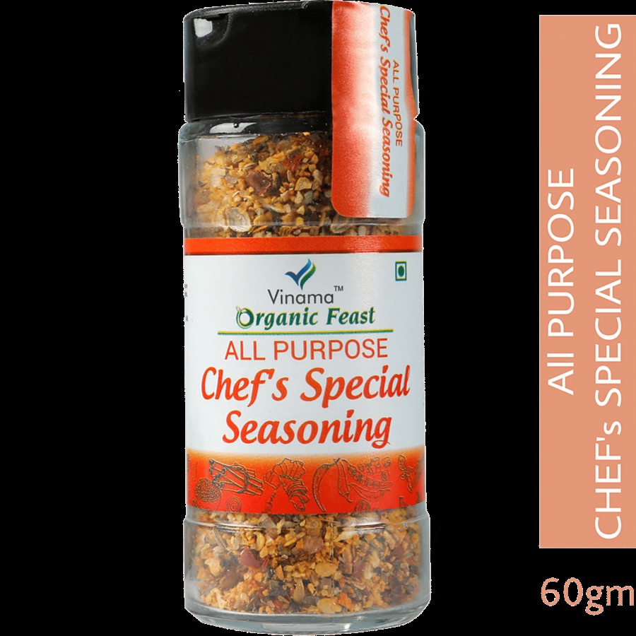 Vinama Organic Feast All Purpose Chef's Special Seasoning - Unique Flavour