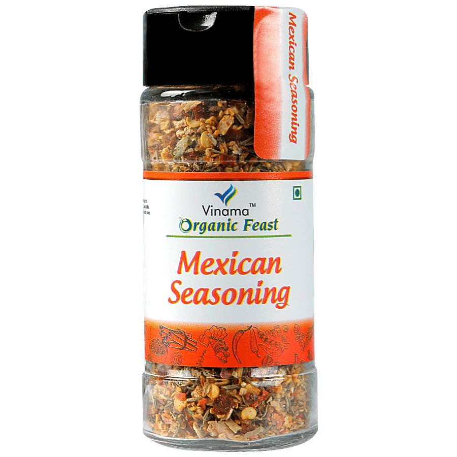 Vinama Organic Feast Mexican Seasoning - Unique Flavour & Taste