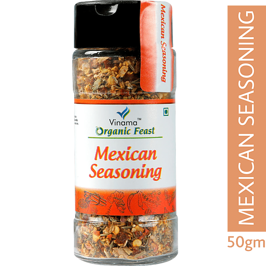 Vinama Organic Feast Mexican Seasoning - Unique Flavour & Taste