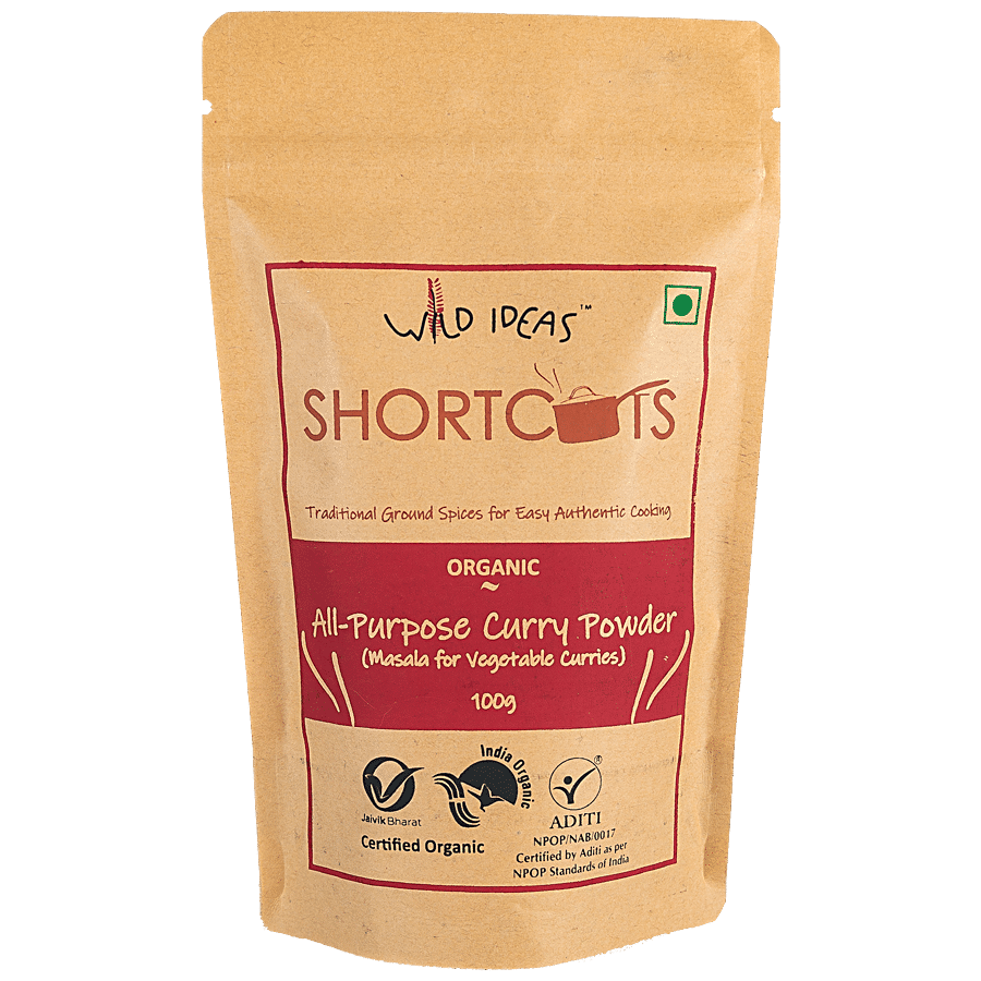 Wild Ideas Shortcuts All Purpose Curry Powder - Organic