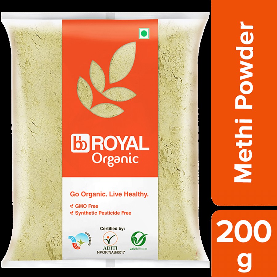 bb Royal Organic - Methi/Menthya/Fenugreek Powder