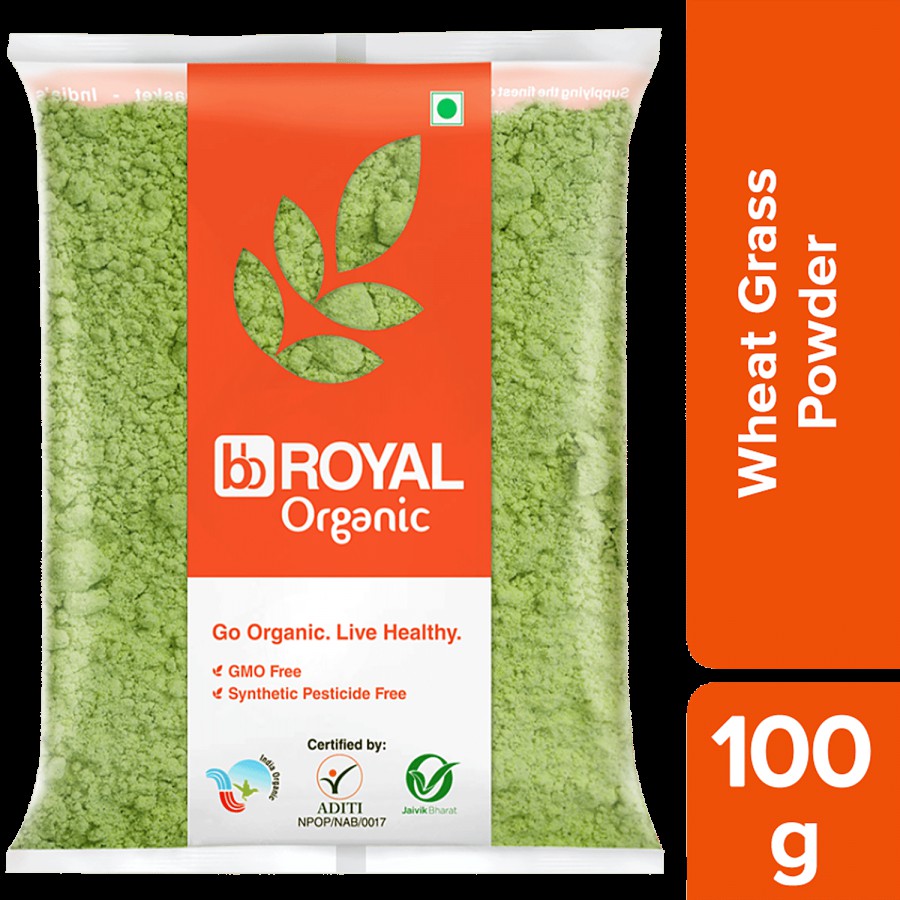 bb Royal Organic - Wheat Grass Powder