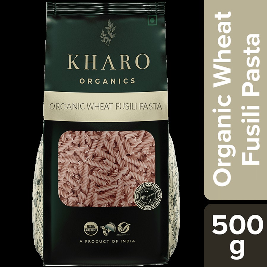 Kharo Organics Wheat Pasta - Fusili