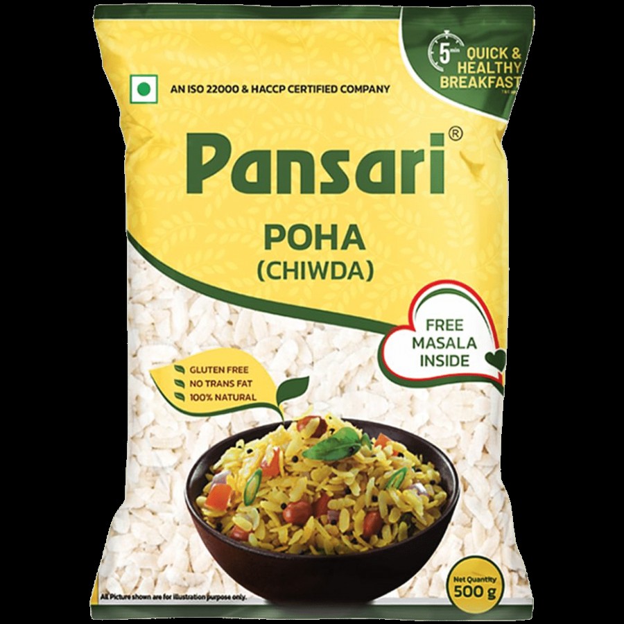 PANSARI Poha Chiwda - Gluten Free