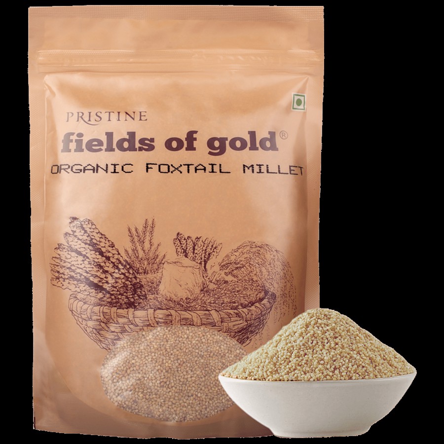 PRISTINE Fields Of Gold Organic Foxtail Millet